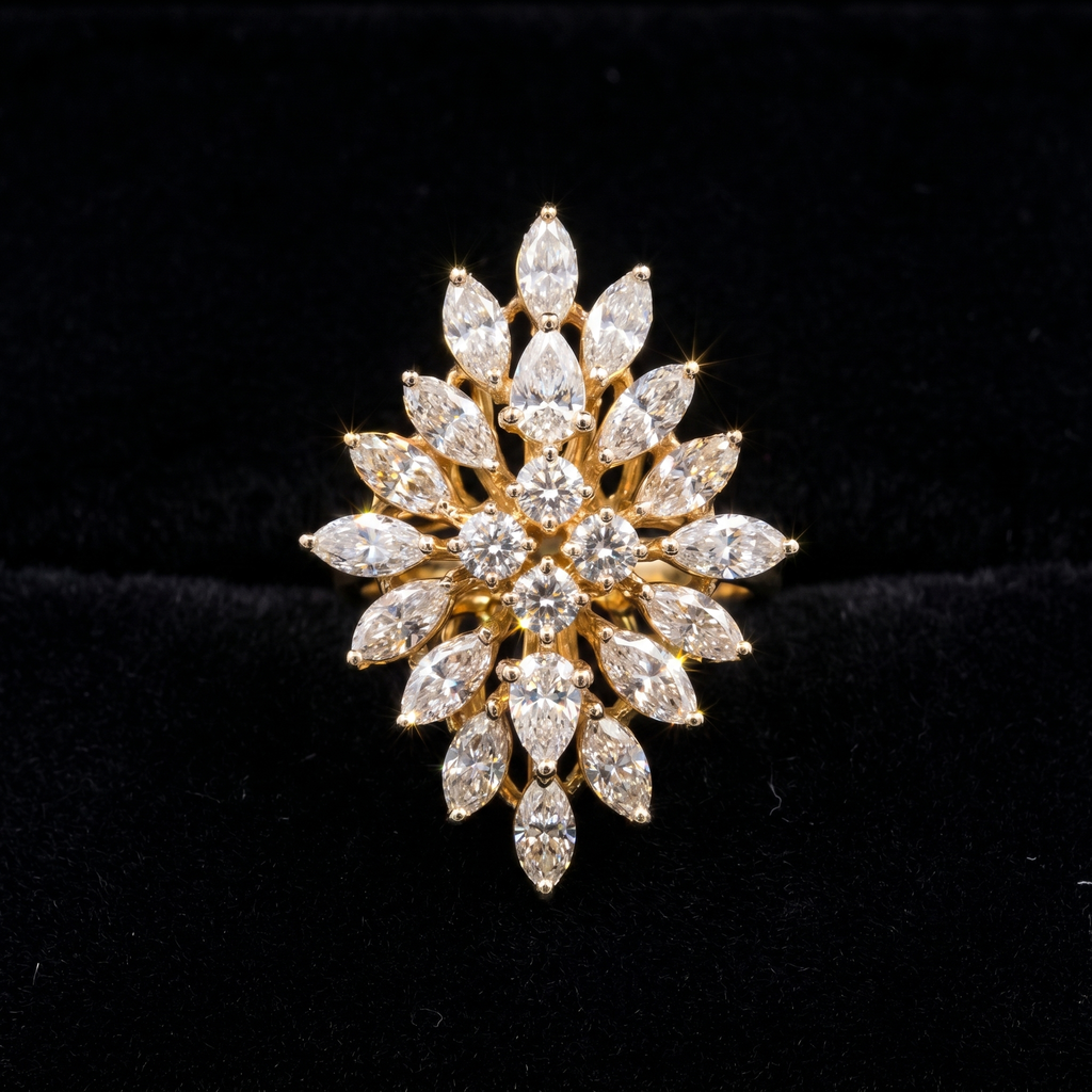 2.12Ct of Ring With Purity of 18K