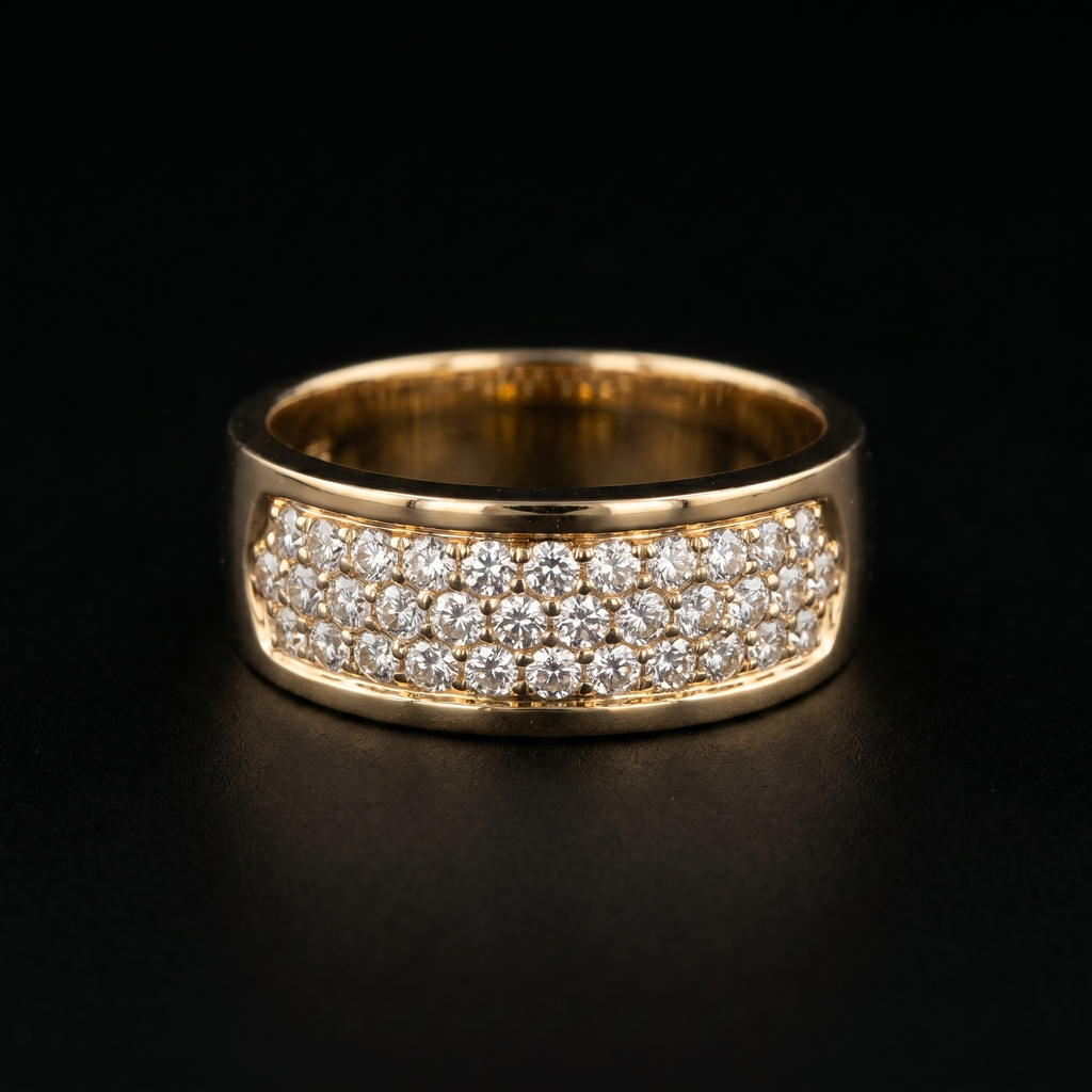 0.65Ct of Ring With Purity of 18K