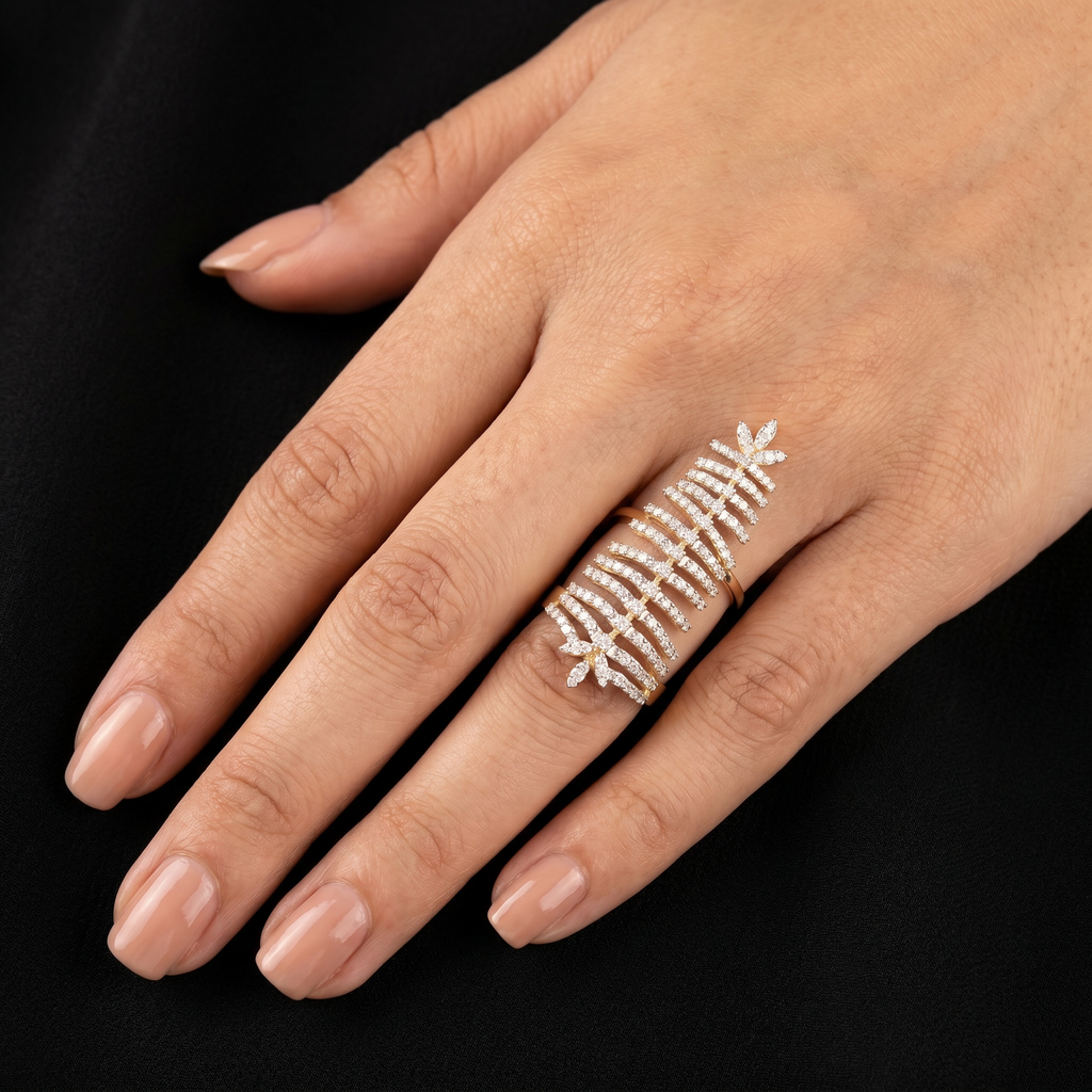 2.34Ct of Ring With the Purity of 18K
