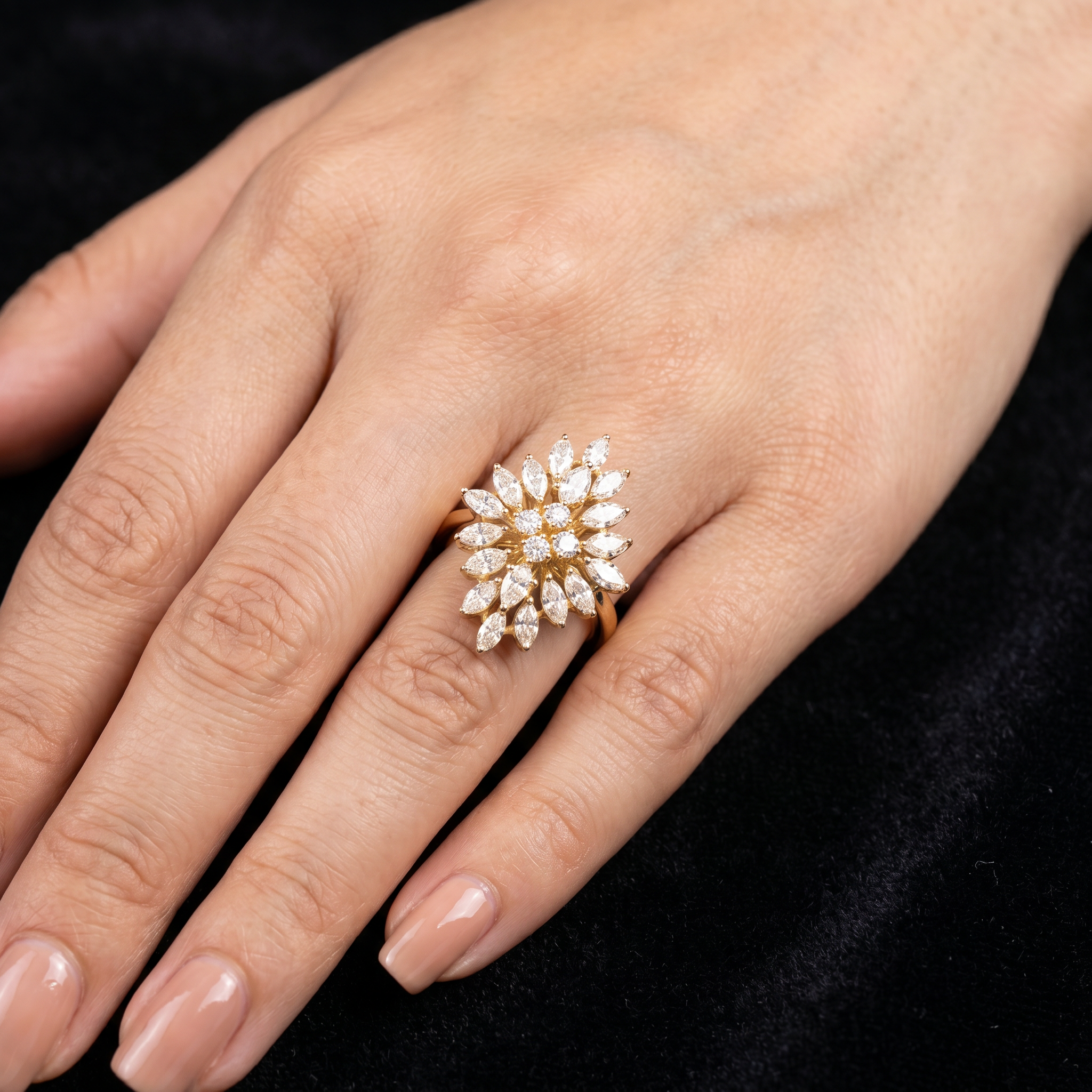 2.12Ct of Ring With Purity of 18K