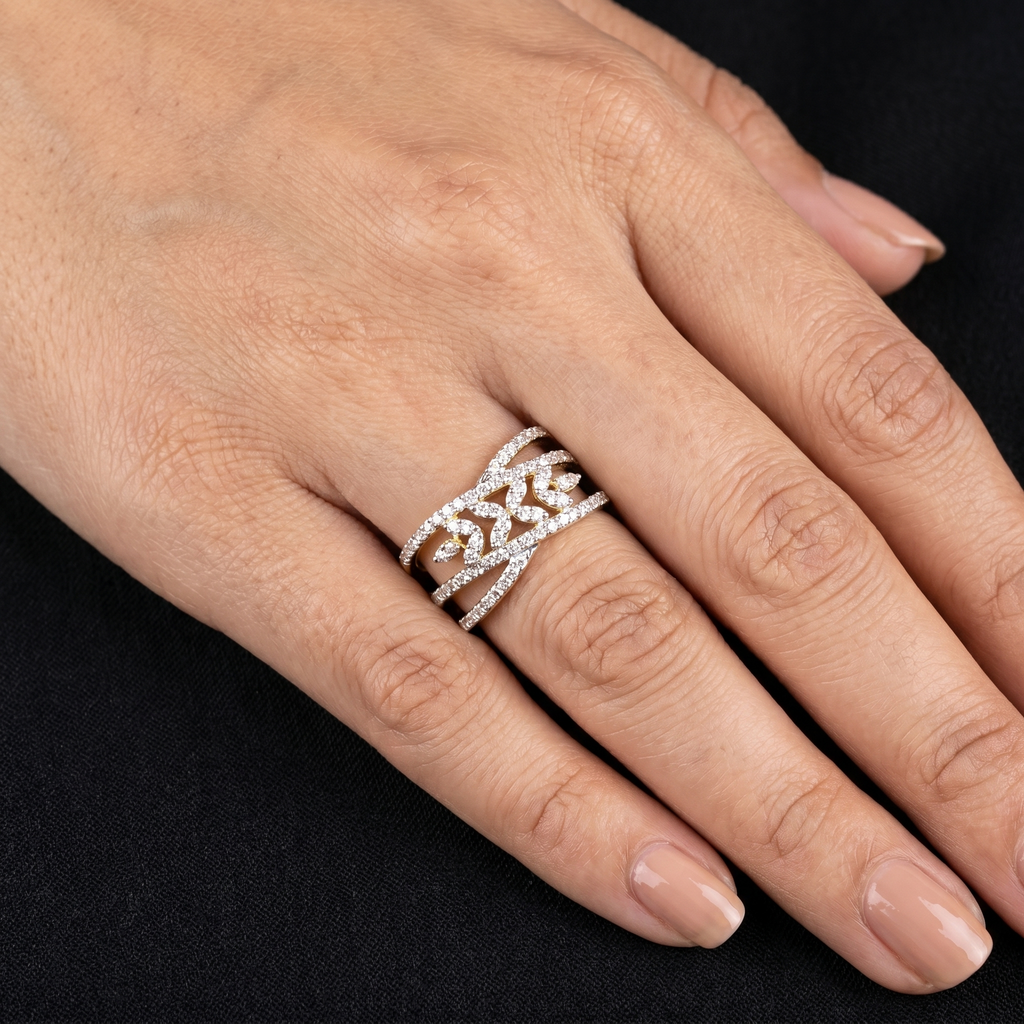 0.67Ct of Ring With Purity of 18K