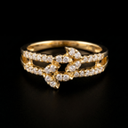 0.34Ct of Ring With Purity of 18K