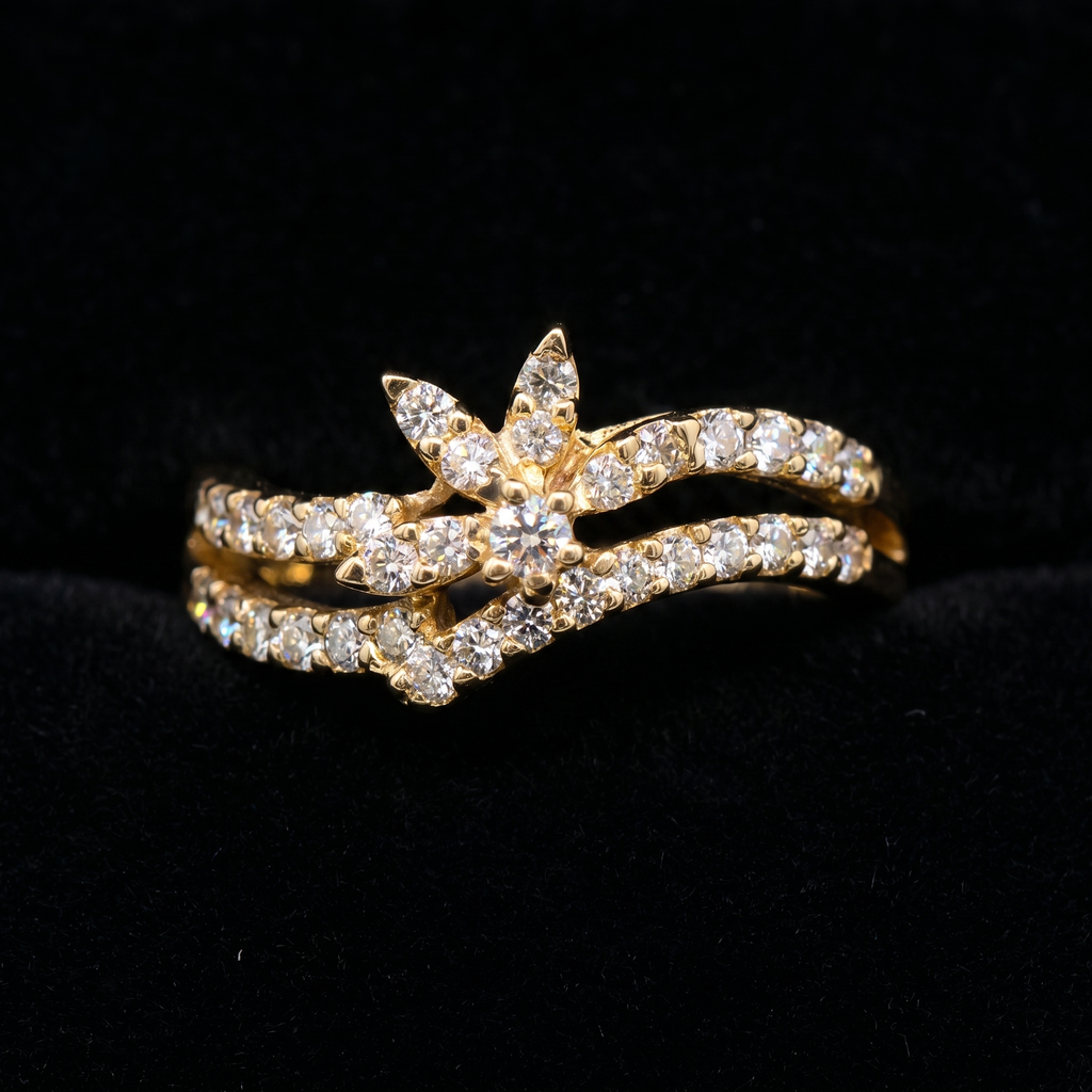 1.5Ct of Ring With the Purity of 18K