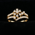 1.3Ct of Ring With the Purity of 18K