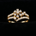 1.3Ct of Ring With the Purity of 18K
