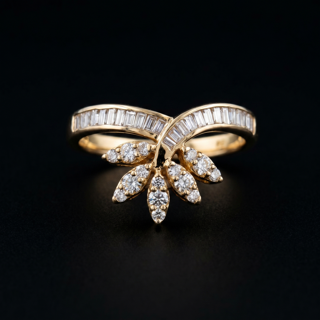 0.69Ct of Ring With Purity of 18K