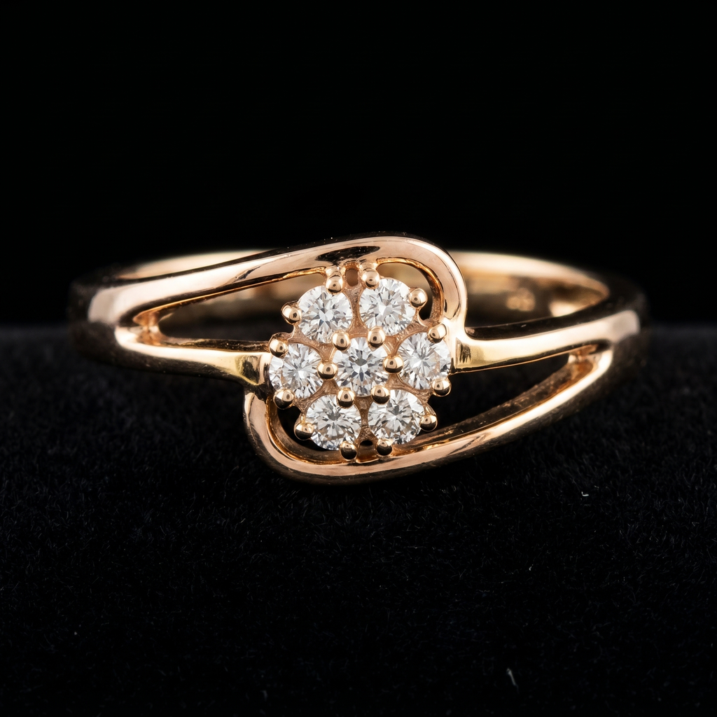 0.16Ct of Ring With Purity of 18K