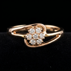 0.16Ct of Ring With Purity of 18K