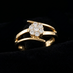 0.2Ct of Ring With Purity of 18K