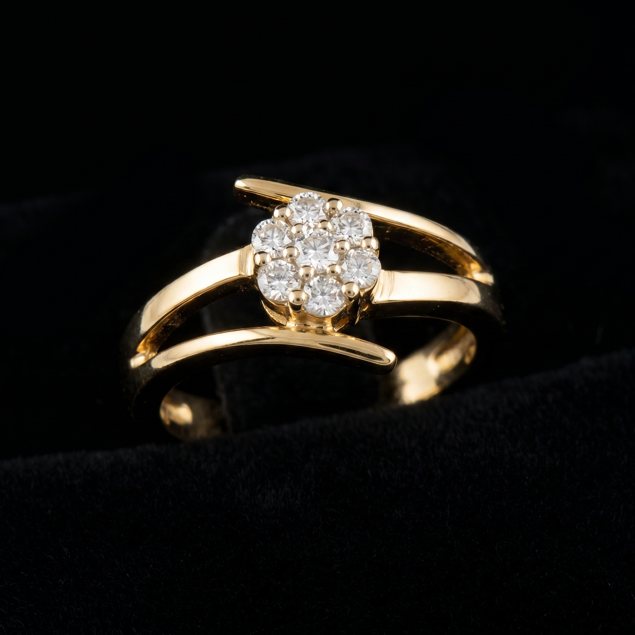 0.2Ct of Ring With Purity of 18K