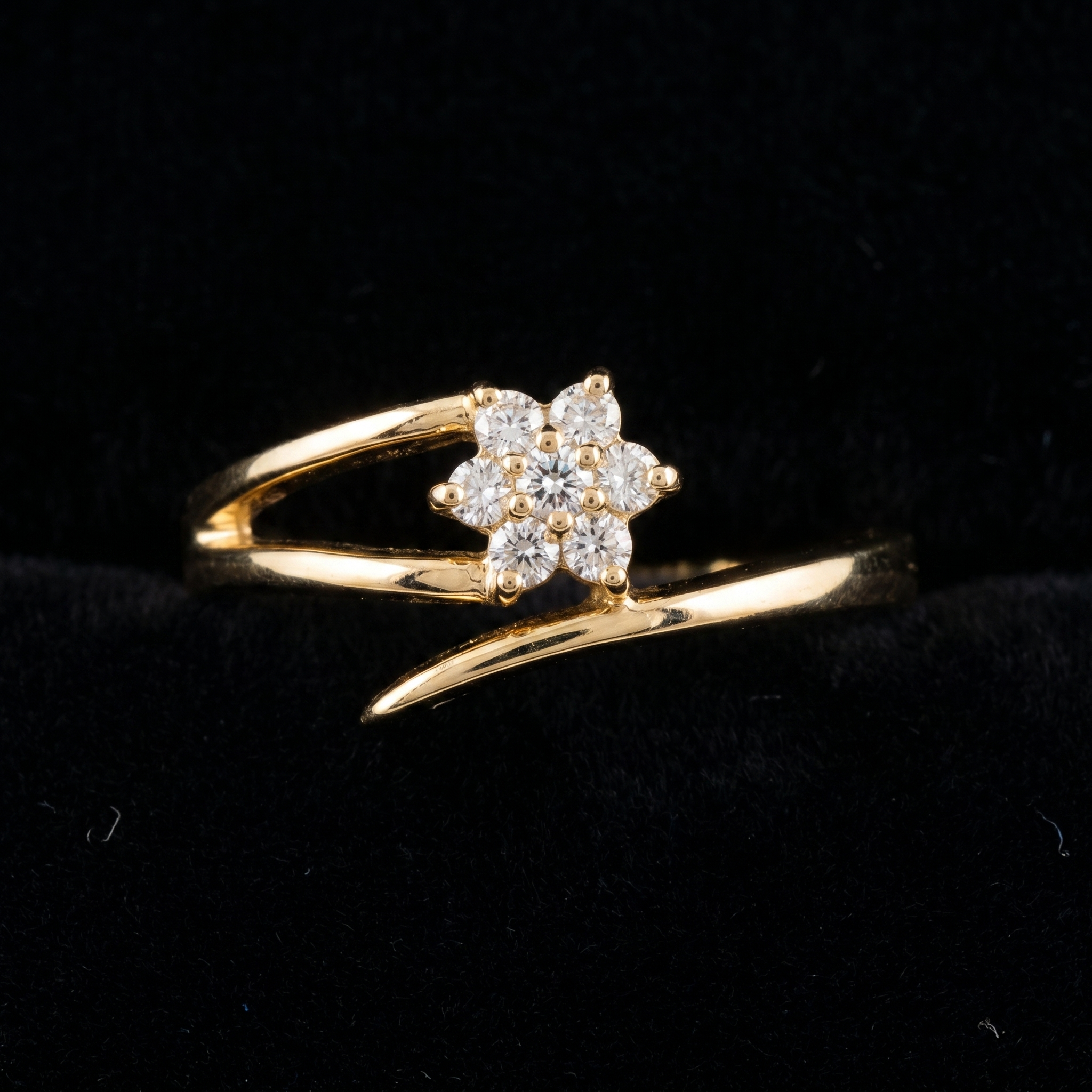 0.2Ct of Ring With the Purity of 18K