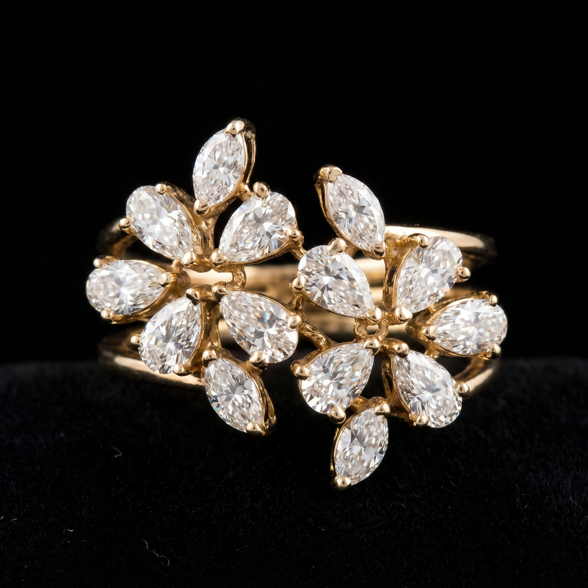 1.37Ct of Ring With Purity of 18K