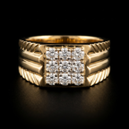 0.64Ct of Ring With the Purity of 18K
