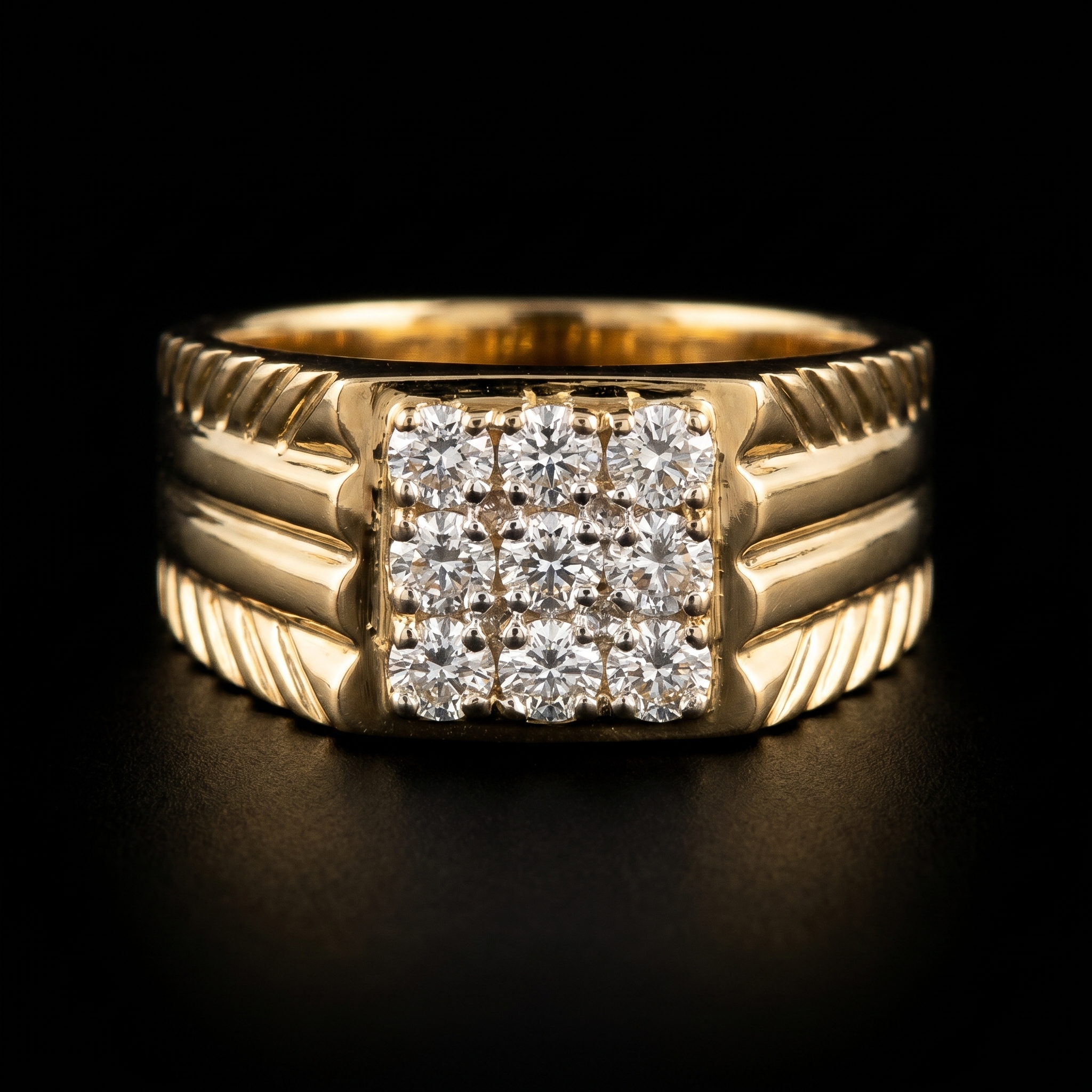 0.64Ct of Ring With the Purity of 18K