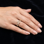 0.8Ct of Ring With the Purity of 18K