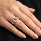 1.3Ct of Ring With the Purity of 18K