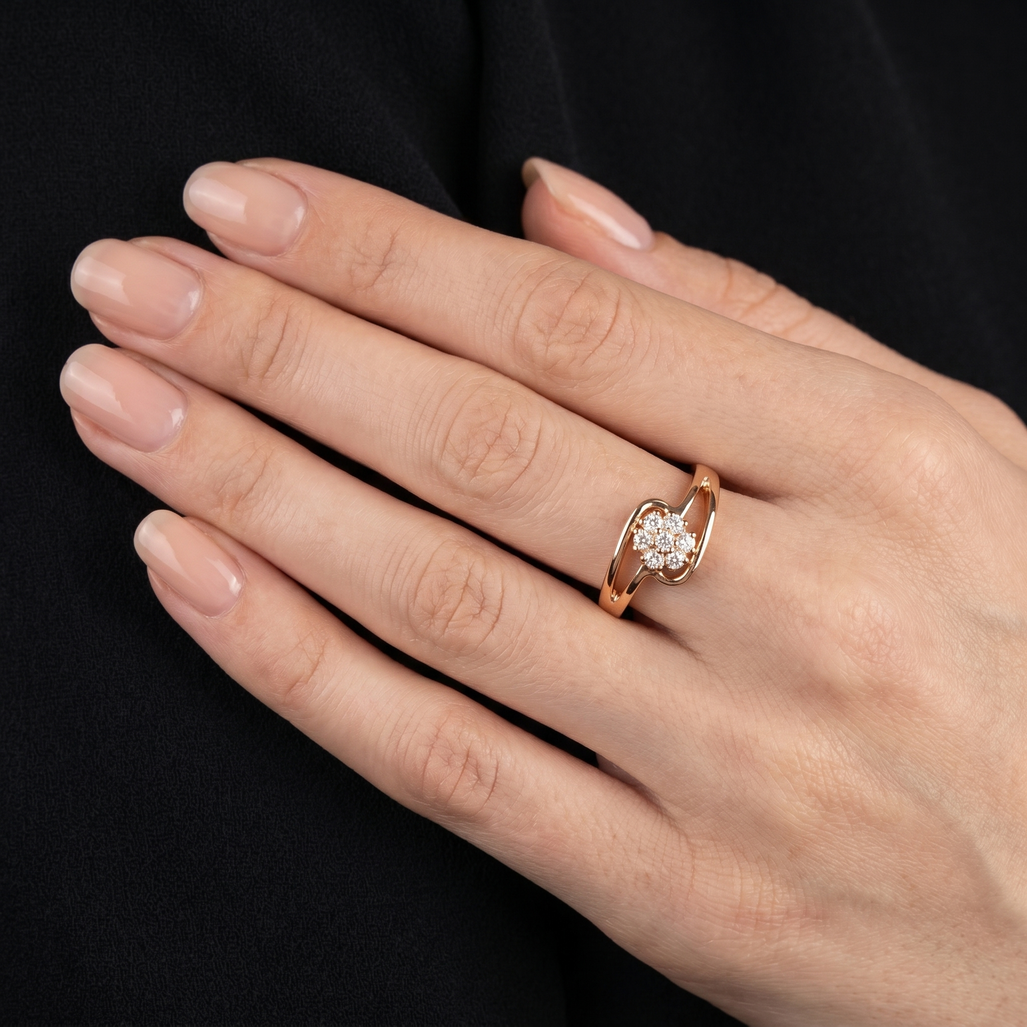 0.16Ct of Ring With Purity of 18K