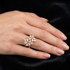 1.37Ct of Ring With Purity of 18K