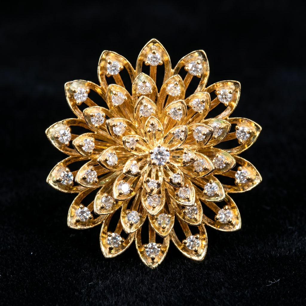 0.93Ct of Ring With Purity of 18K