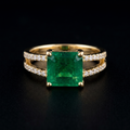 0.28Ct of Ring With Purity of 18K