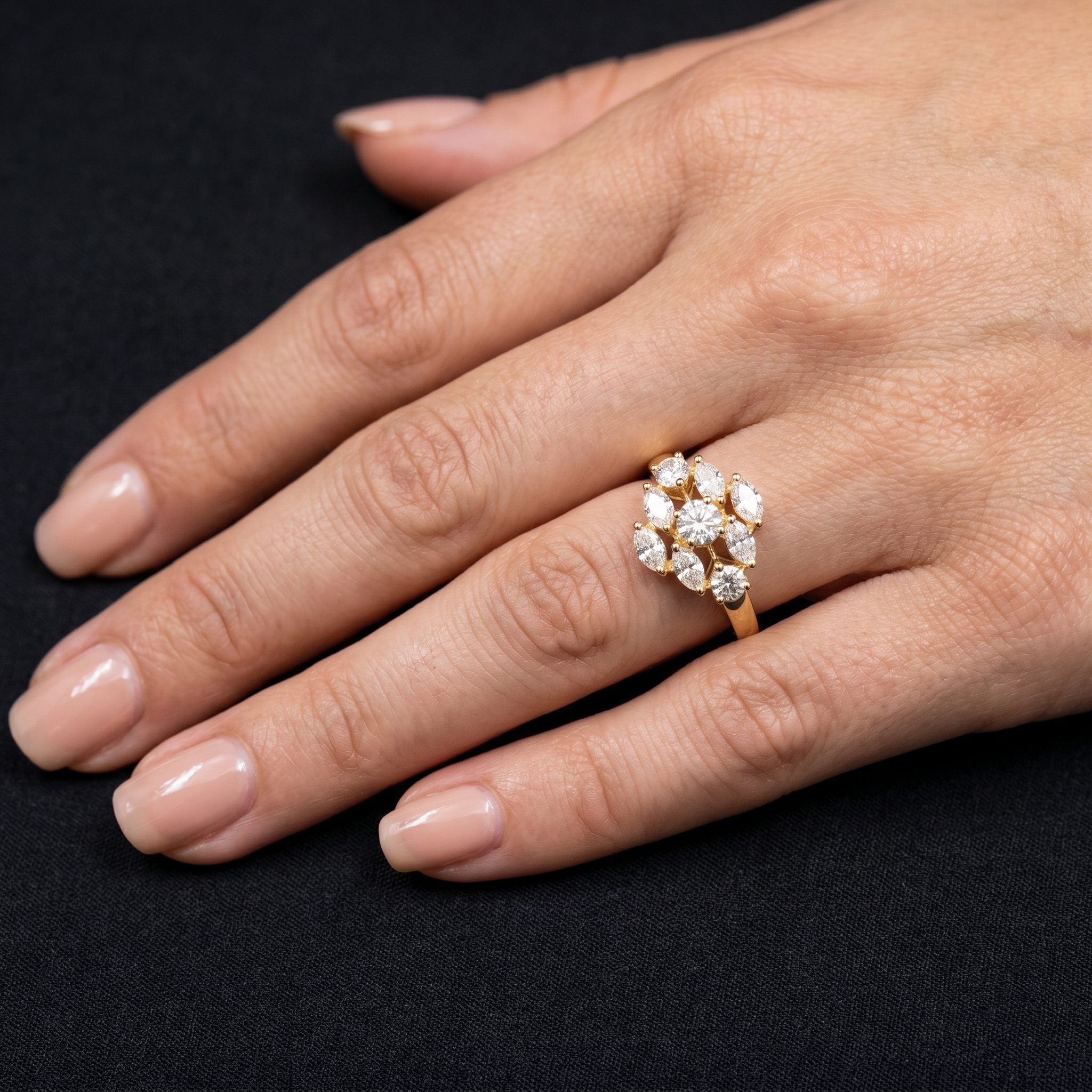 0.86Ct of Ring With Purity of 18K