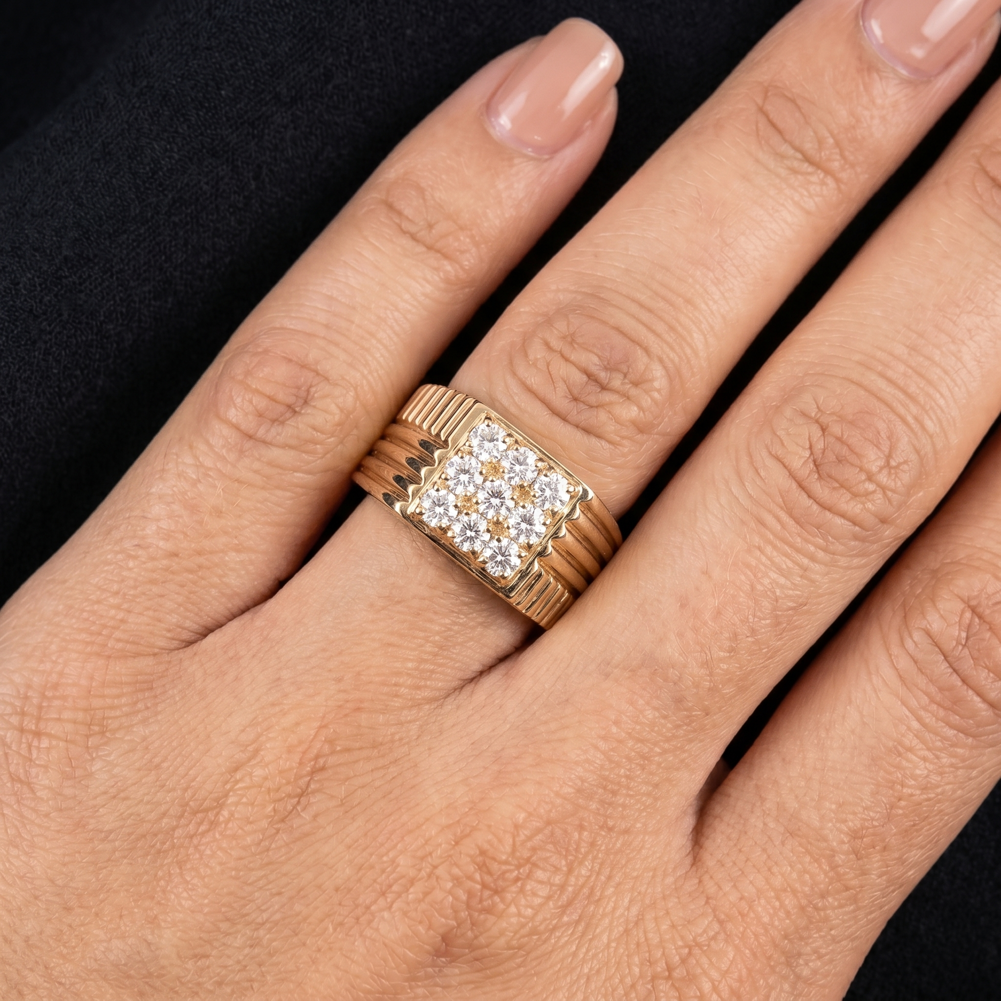 2Ct of Rings With the Purity of 18K