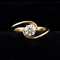 1.5Ct of Ring with the Purity of 18K