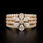 1.22Ct of Ring With Purity of 18K
