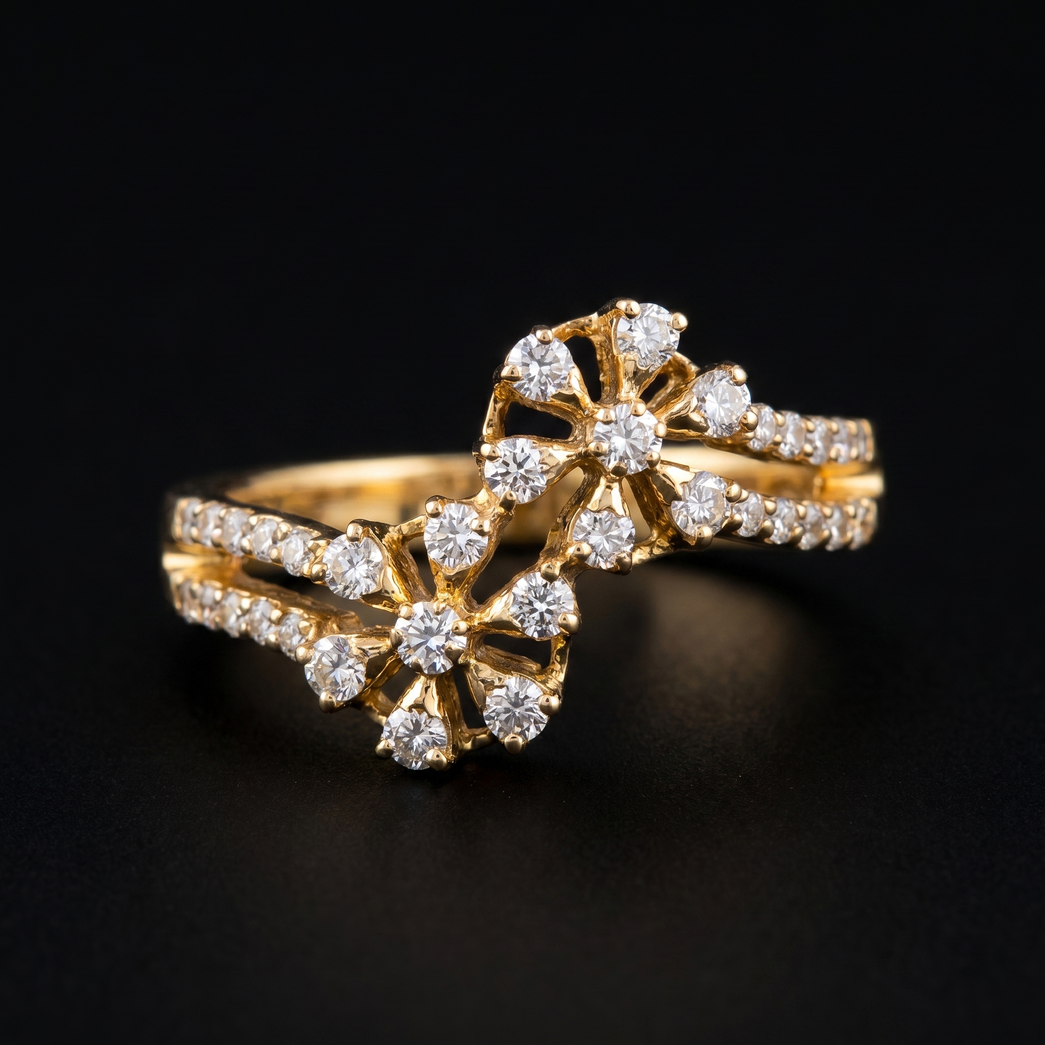 1Ct of Ring With Purity of 18K