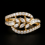 0.57Ct of Ring With the Purity of 18K