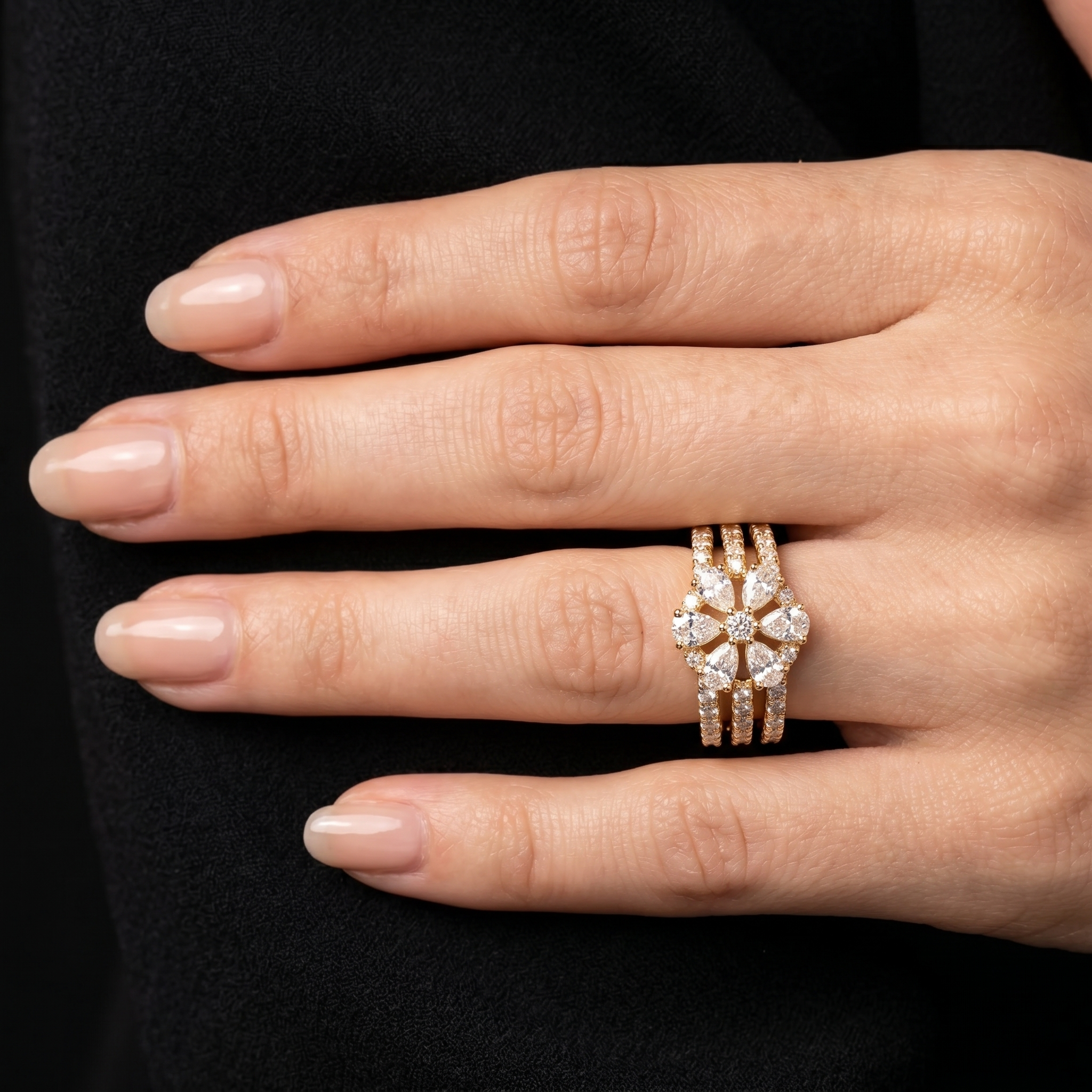 1.22Ct of Ring With Purity of 18K