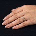 1Ct of Ring With Purity of 18K