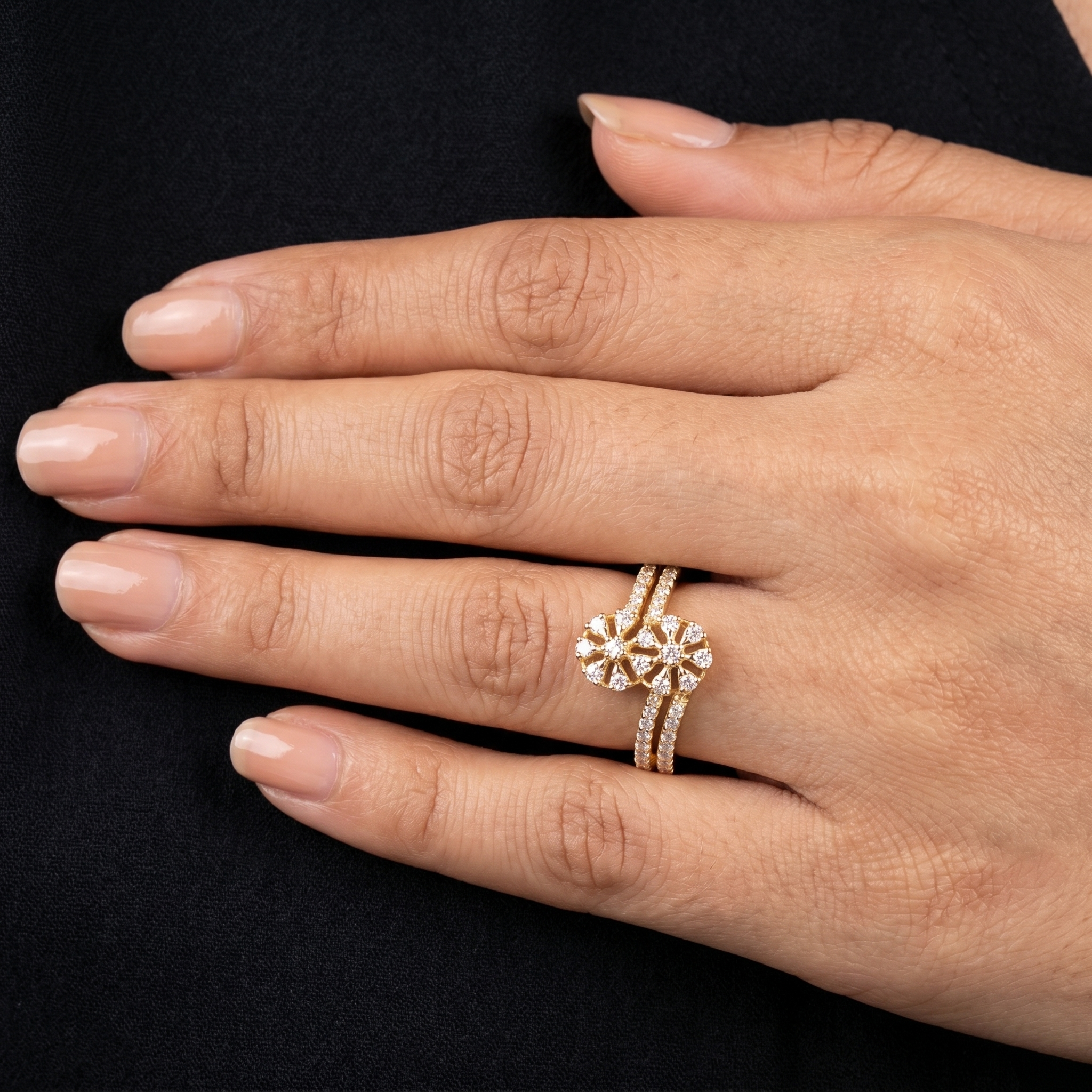 1.5Ct of Ring with the Purity of 18K