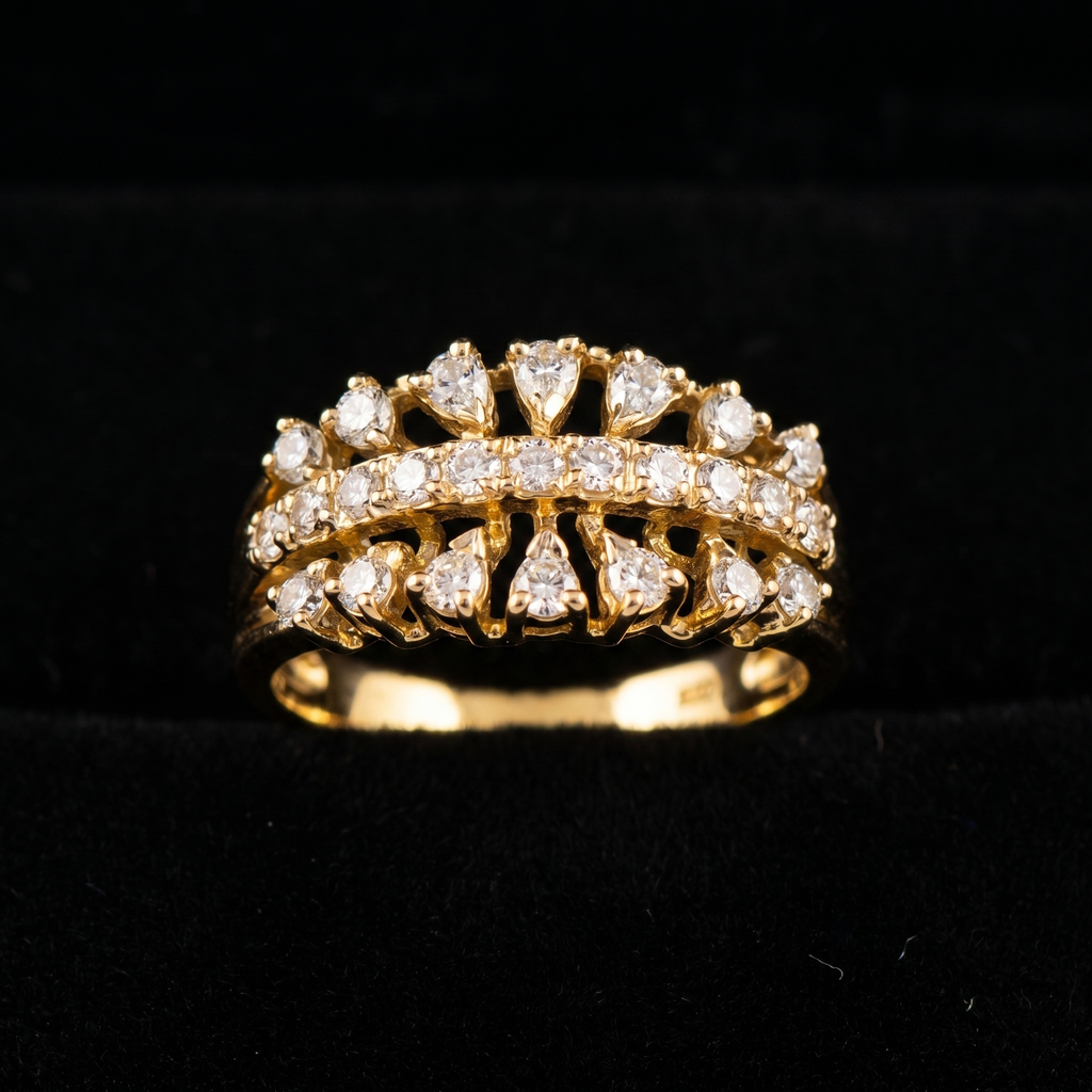 0.63Ct of Ring With Purity of 18K