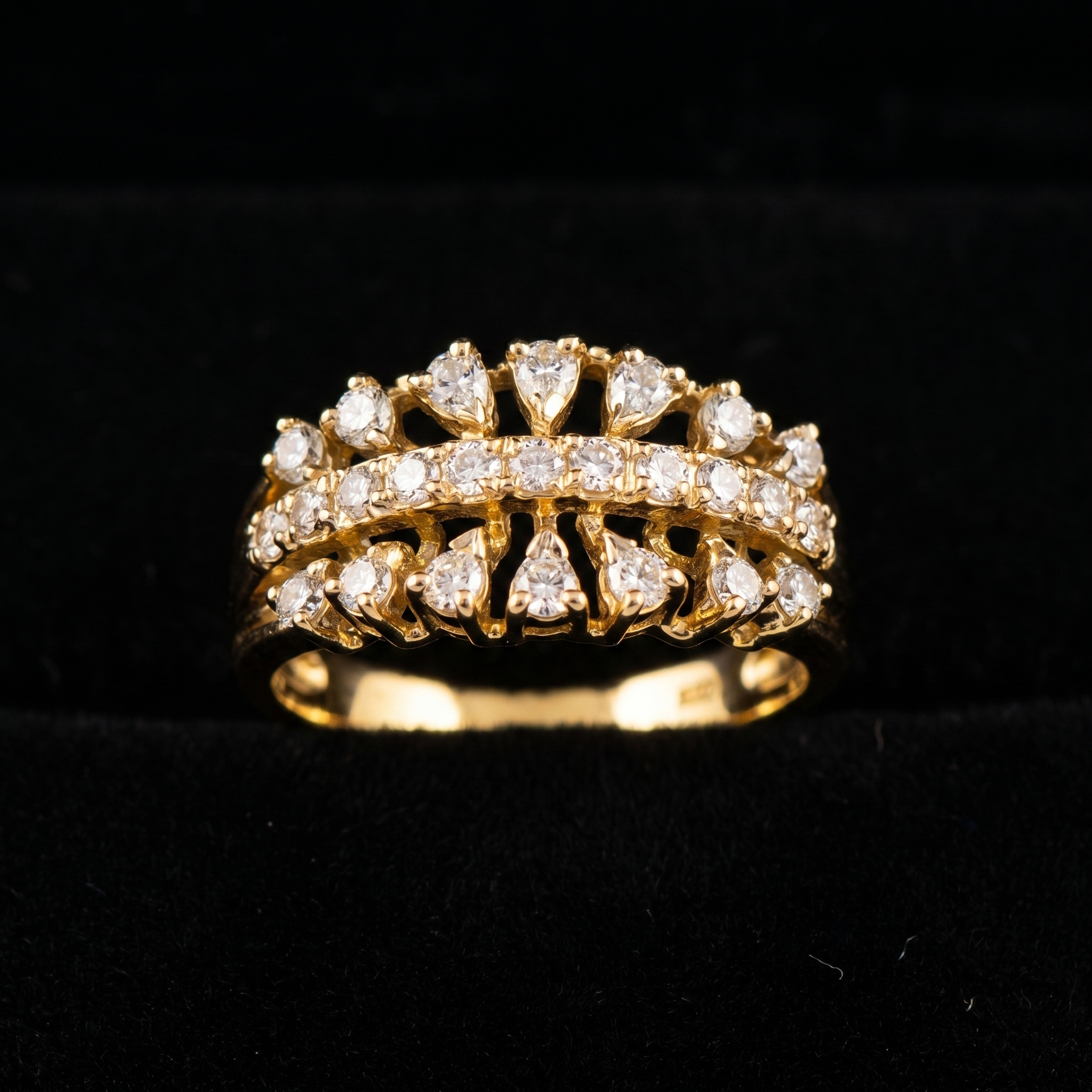 0.63Ct of Ring With Purity of 18K