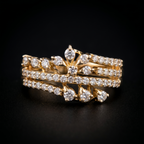 0.5Ct of Ring With Purity of 18K