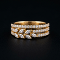 0.38Ct of Ring With Purity of 18K