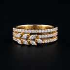 0.38Ct of Ring With Purity of 18K
