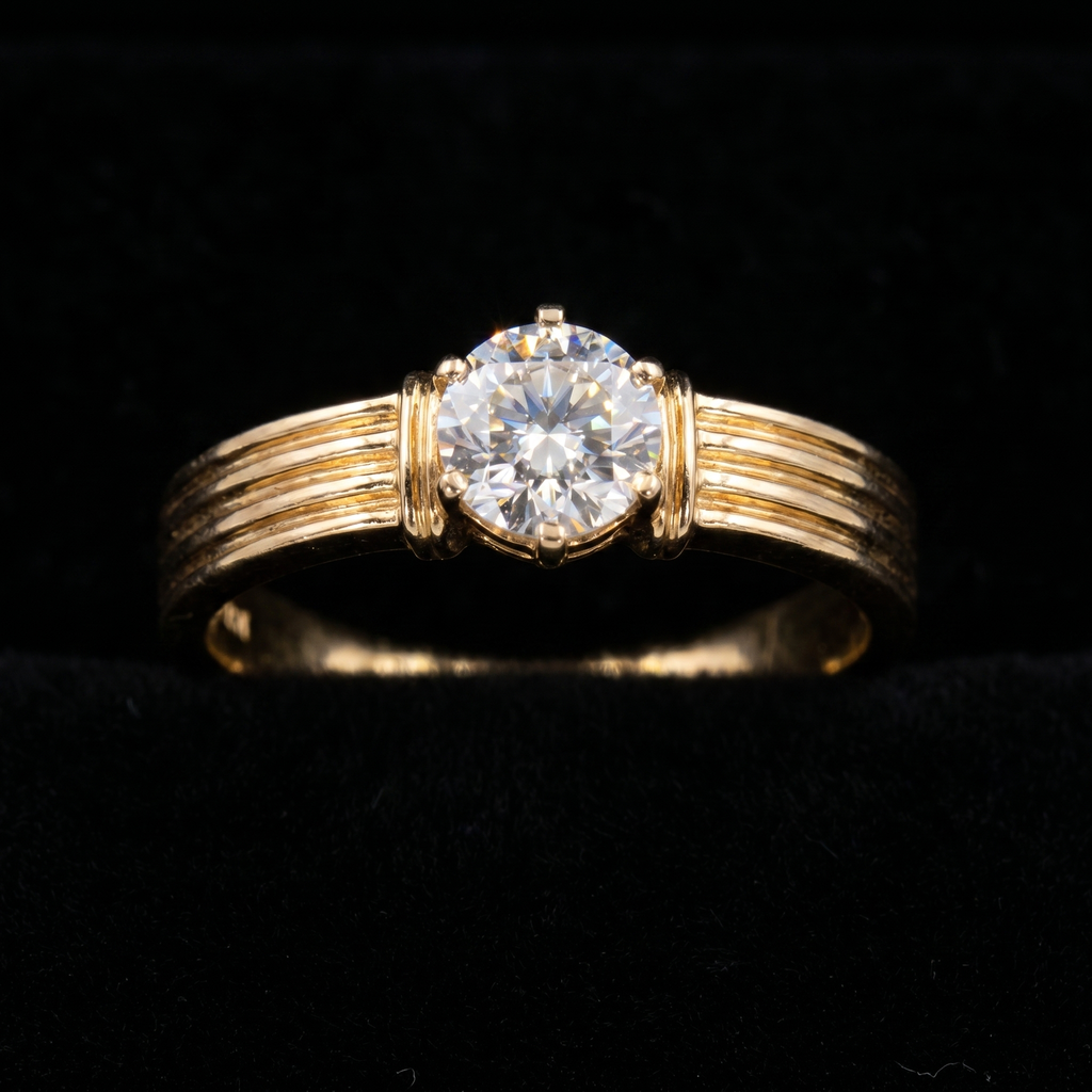 2Ct of Ring With the Purity of 18K