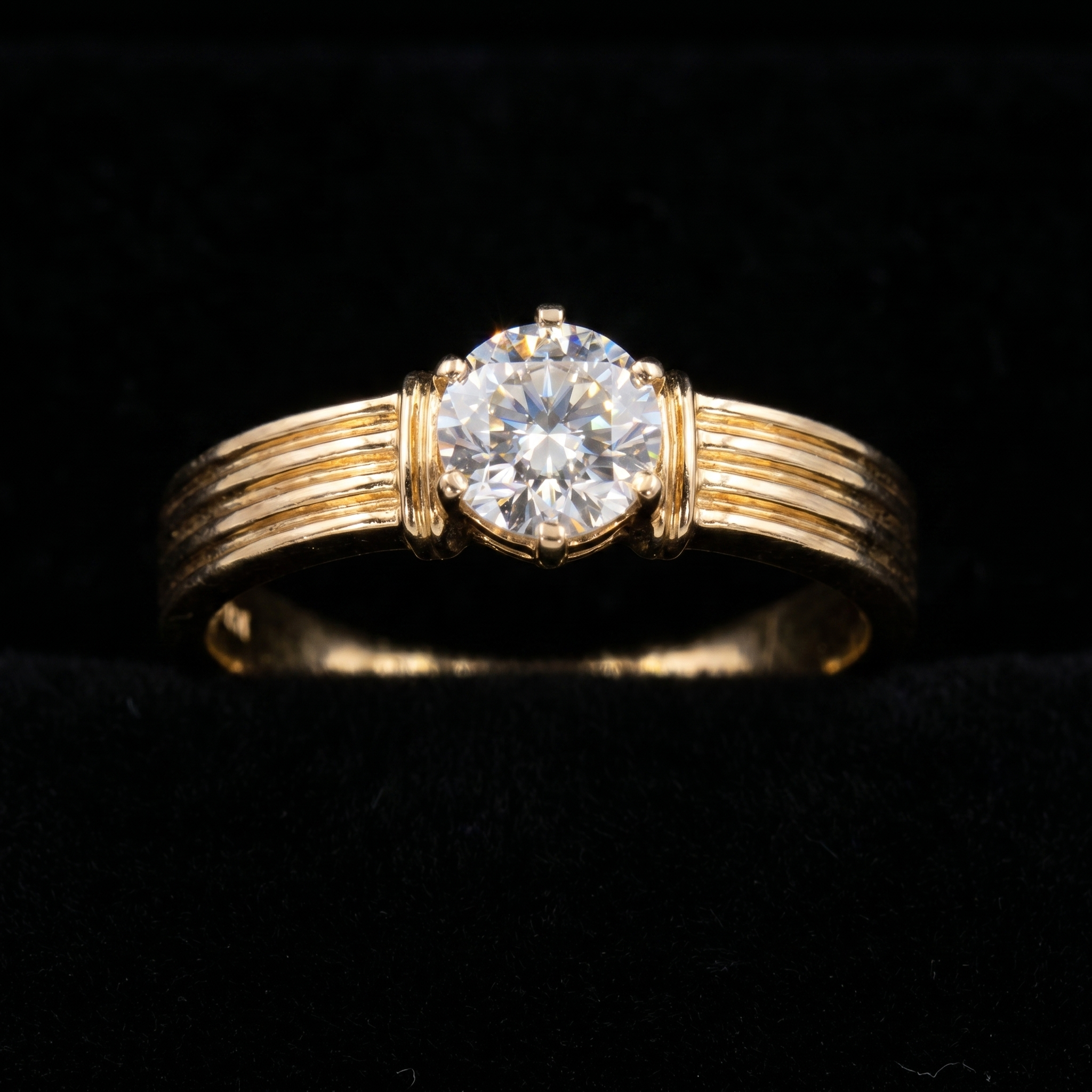 2Ct of Ring With the Purity of 18K