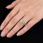 0.83Ct of Ring With Purity of 18K