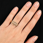 0.63Ct of Ring With Purity of 18K