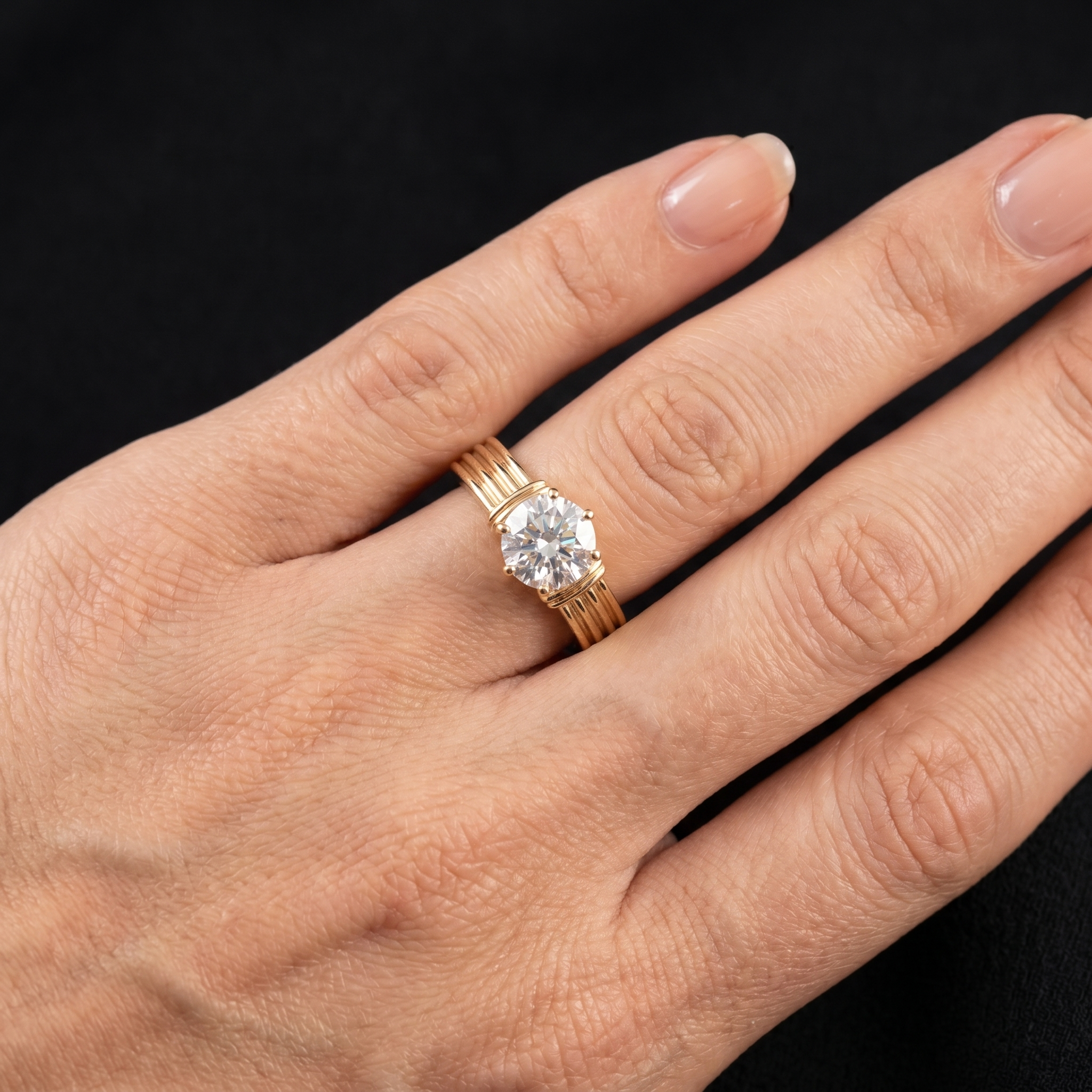2Ct of Ring With the Purity of 18K