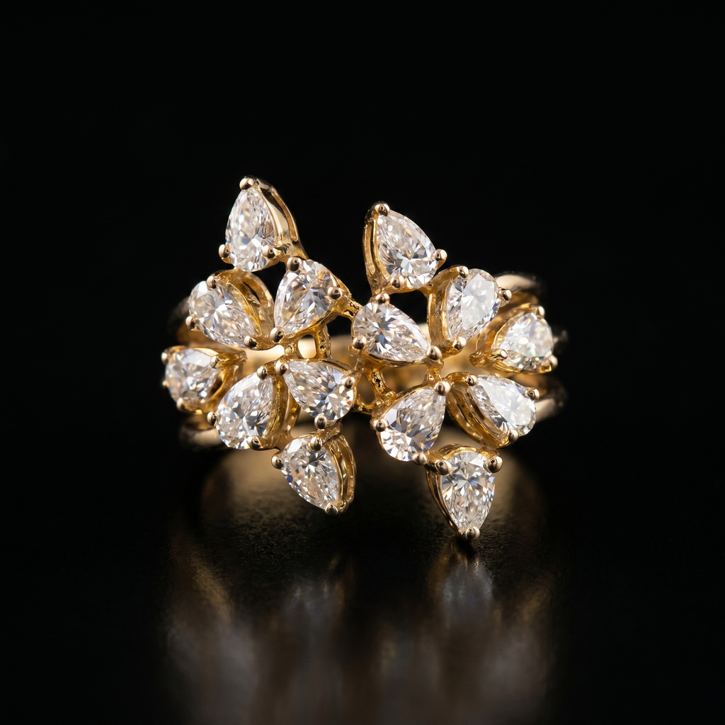 1.47Ct of Ring With Purity of 18K