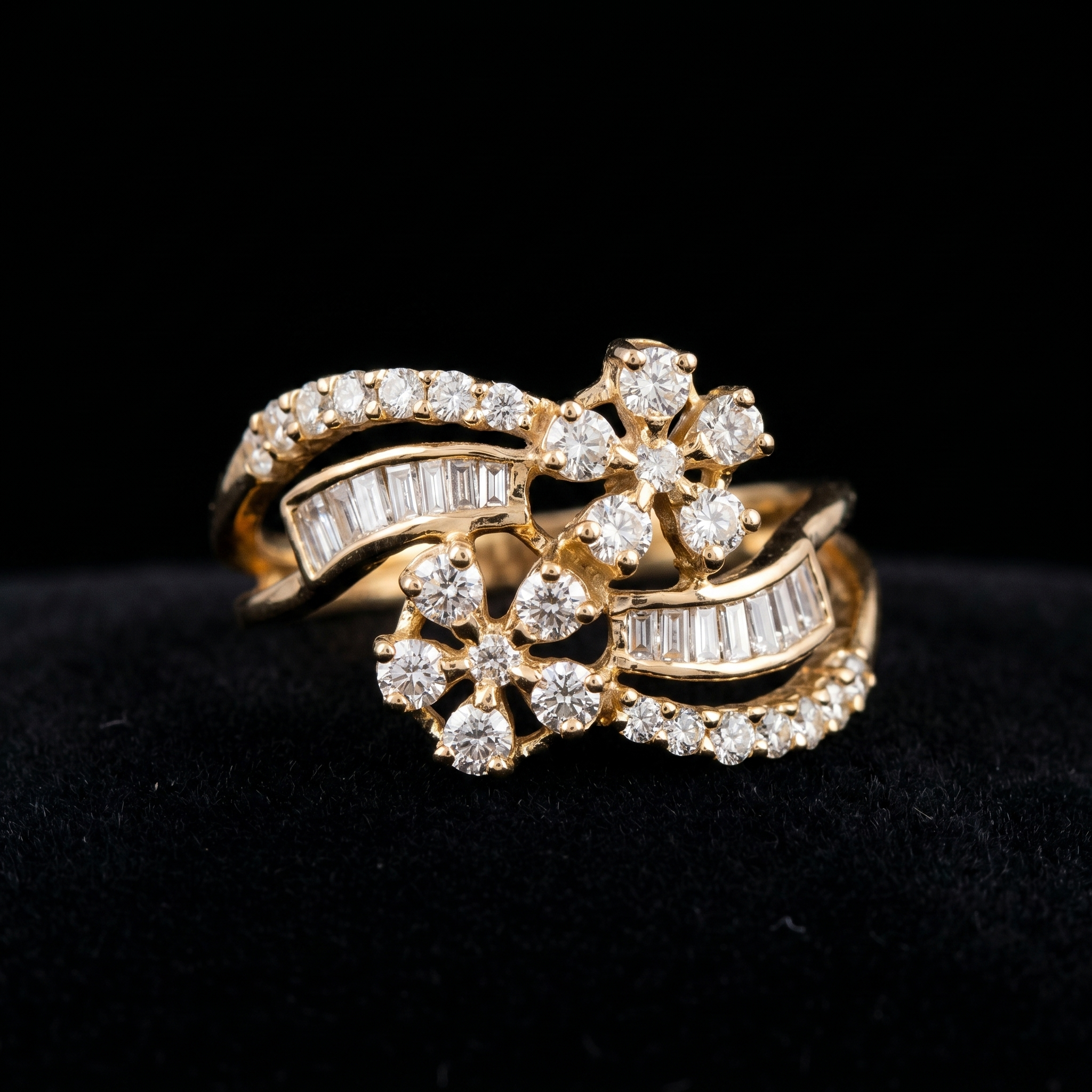 0.64Ct of Ring With the Purity of 18K