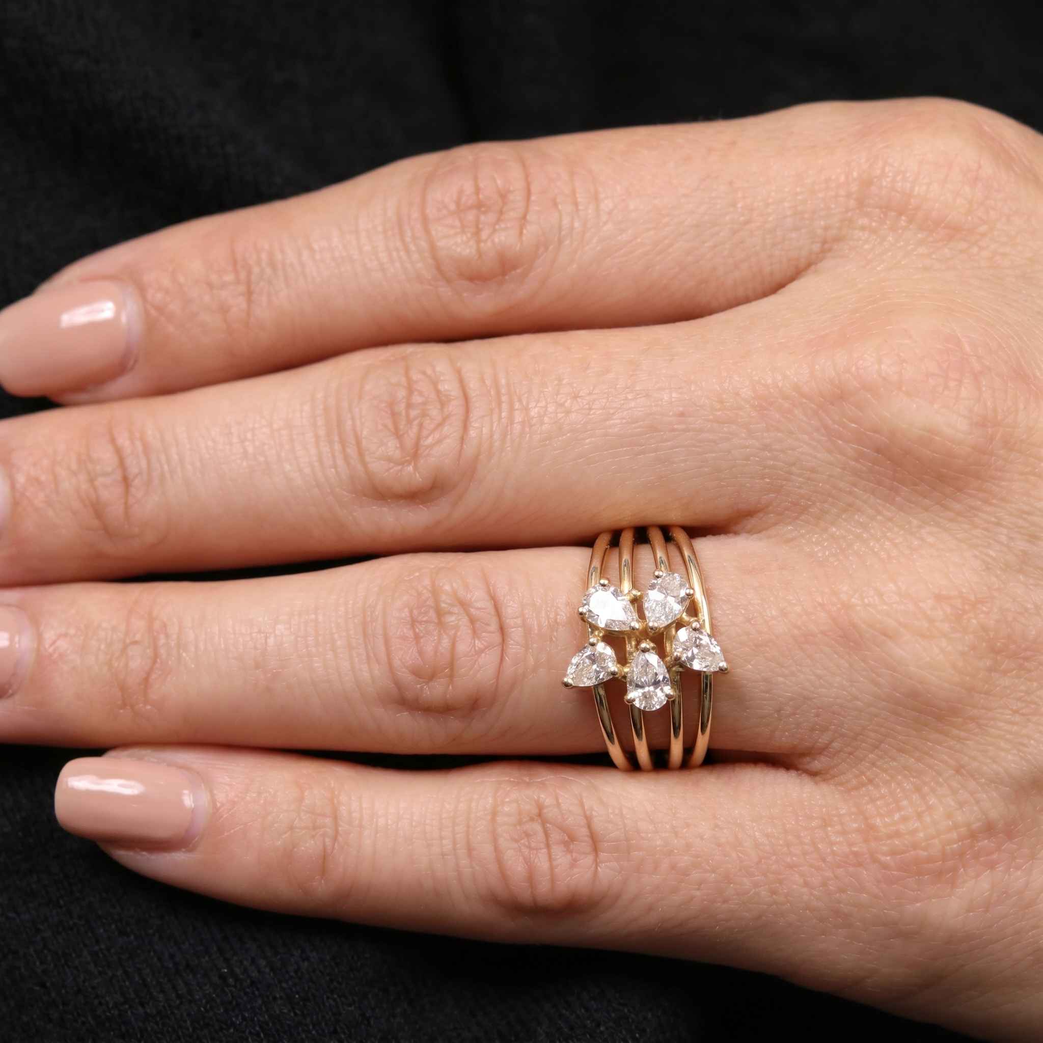0.6Ct of Ring With the Purity of 18K