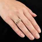 0.69Ct of Ring With the Purity of 18K