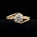 3.5Ct of Ring With the Purity of 18K