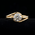 3.5Ct of Ring With the Purity of 18K