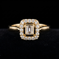 1.5Ct of Ring with the Purity of 18K
